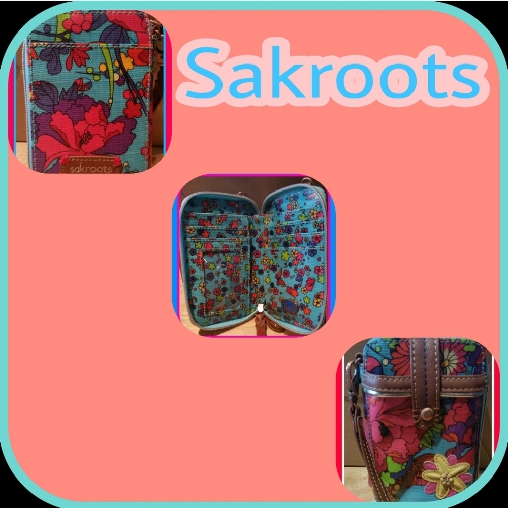 SAKROOTS SMARTPHONE WRISTLET 5.5"H. X 3.5"W. - Picture 3 of 6
